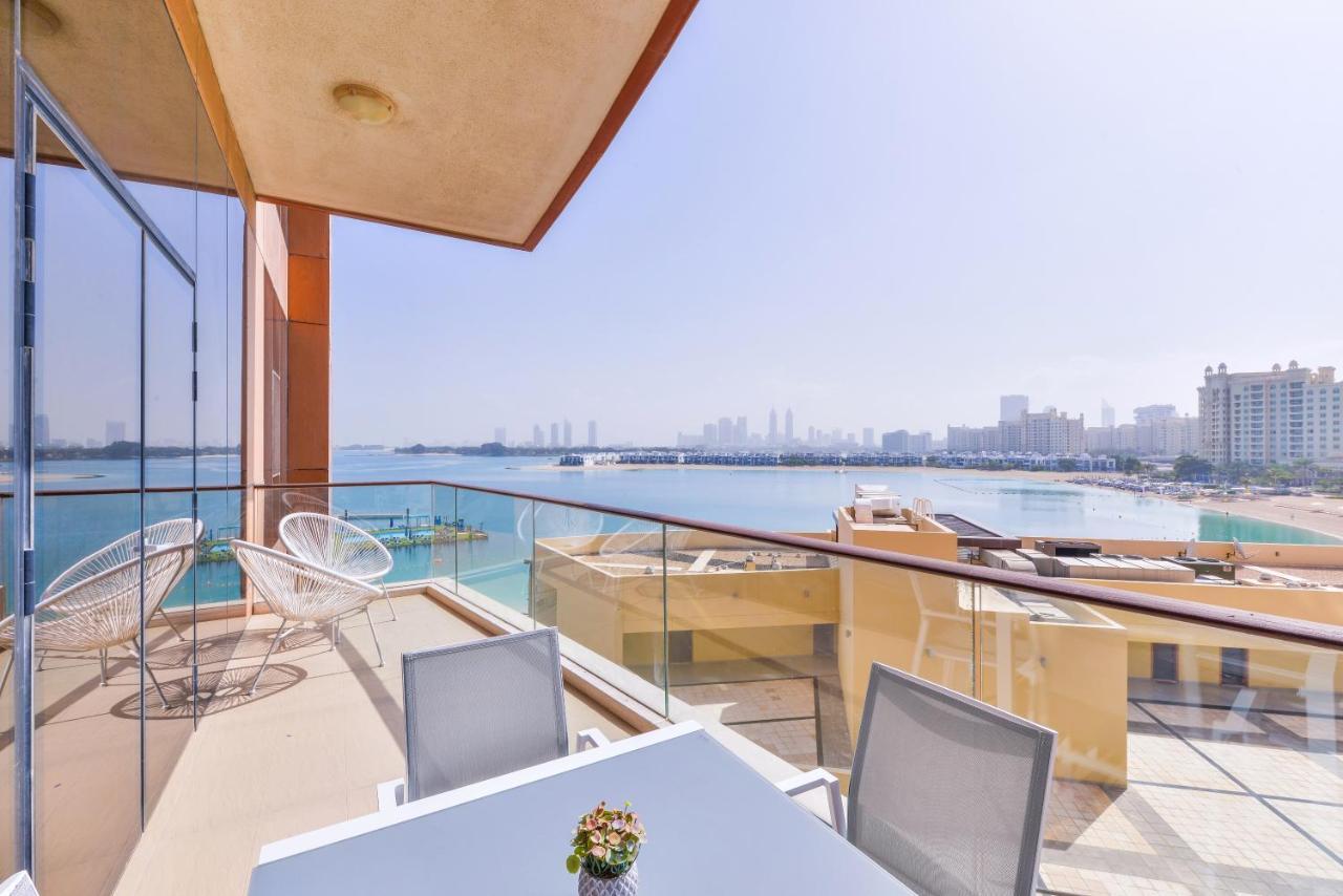 Tiara - Luxury Palm Jumeirah - Private Beach And Pool! Apartment Dubai Bagian luar foto