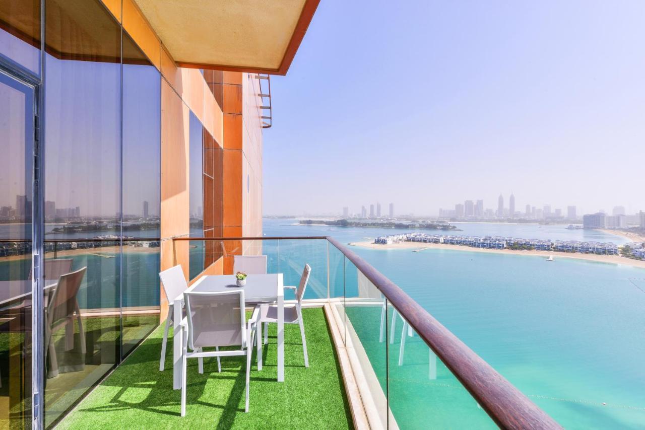 Tiara - Luxury Palm Jumeirah - Private Beach And Pool! Apartment Dubai Bagian luar foto